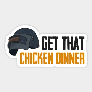 PUBG Inspired Design Sticker